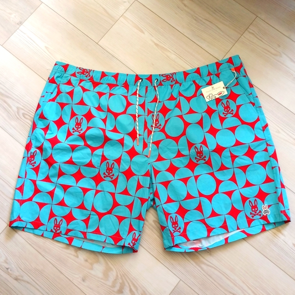 NWT Psycho Bunny Swim Trunks